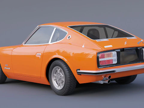 1969 Nissan Fairlady Z 432 3D Model