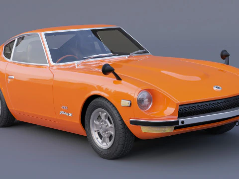 1969 Nissan Fairlady Z 432 3D Model