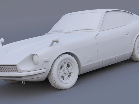 1969 Nissan Fairlady Z 432 3D Model