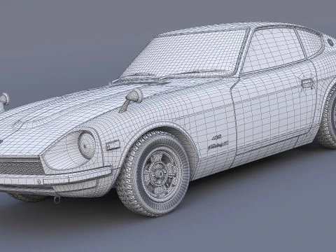 1969 Nissan Fairlady Z 432 3D Model