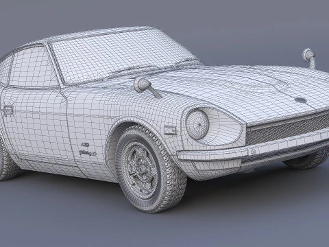 1969 Nissan Fairlady Z 432 3D Model