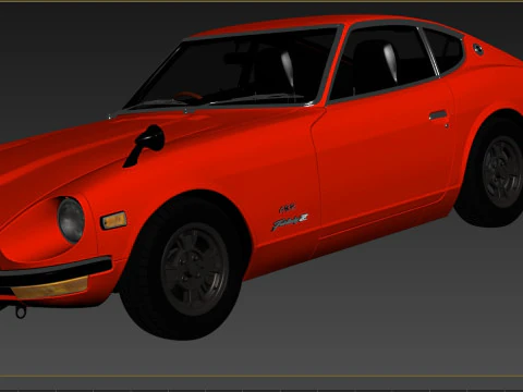 1969 Nissan Fairlady Z 432 3D Model