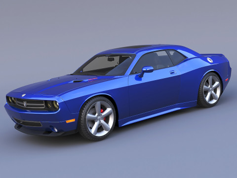 2010 डॉज चैलेंजर SRT8 क्विंटन 3D मॉडल