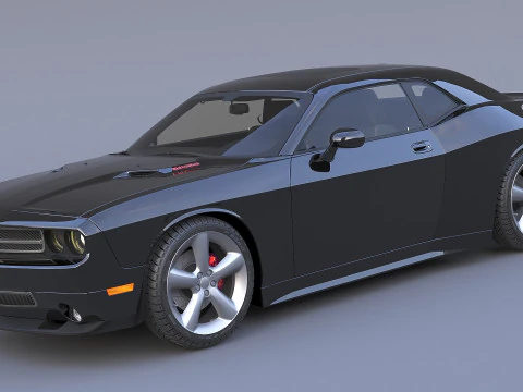 2010 Dodge Challenger SRT8 Quinton 3D Model