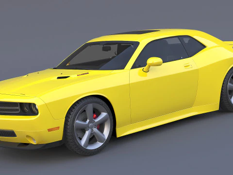 2010 Dodge Challenger SRT8 Quinton 3D Model