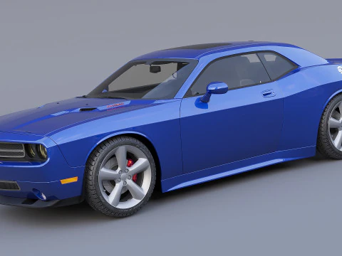 2010 Dodge Challenger SRT8 Quinton 3D Model