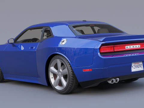 2010 Dodge Challenger SRT8 Quinton 3D Model