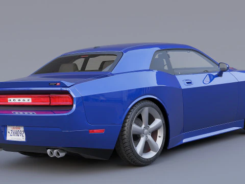 2010 Dodge Challenger SRT8 Quinton 3D Model