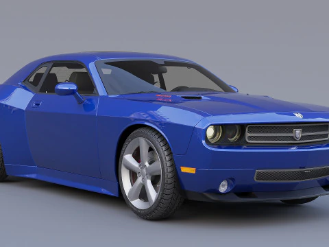 2010 Dodge Challenger SRT8 Quinton 3D Model