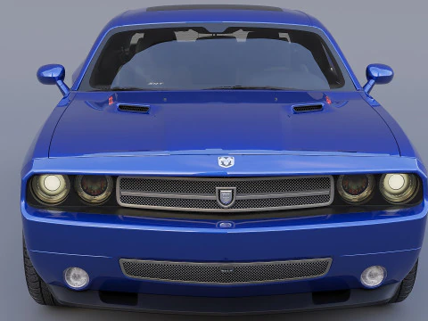 2010 Dodge Challenger SRT8 Quinton 3D Model