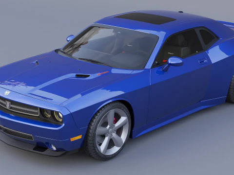 2010 Dodge Challenger SRT8 Quinton 3D Model