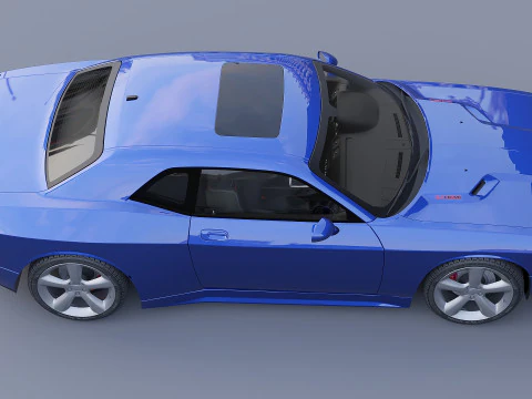 2010 Dodge Challenger SRT8 Quinton 3D Model