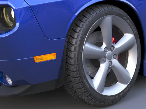 2010 Dodge Challenger SRT8 Quinton 3D Model