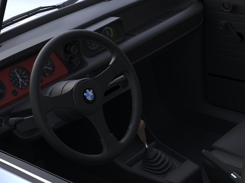 1973 B 2002 Turbo 3D Model