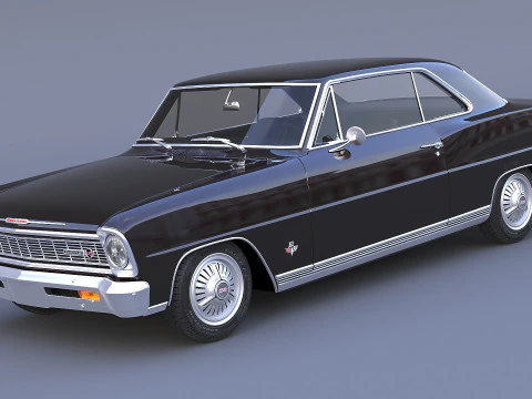 1966 Chevrolet Nova SS 3D Model