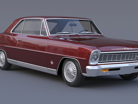 1966 Chevrolet Nova SS 3D Model