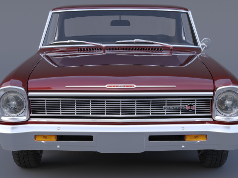 1966 Chevrolet Nova SS 3D Model