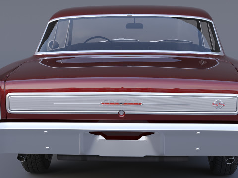 1966 Chevrolet Nova SS 3D Model