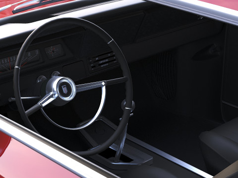 1966 Chevrolet Nova SS 3D Model