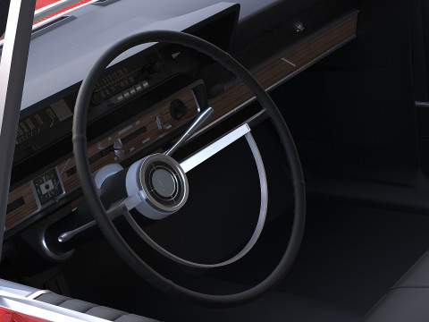 1966 Country Squire 3D Model