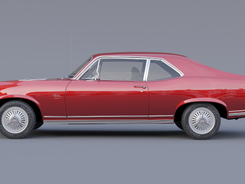 1969 Chevrolet Nova SS 396 3D Model