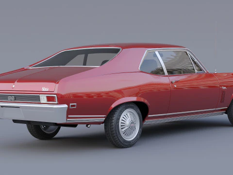 1969Chevrolet Nova SS 396 Model 3D