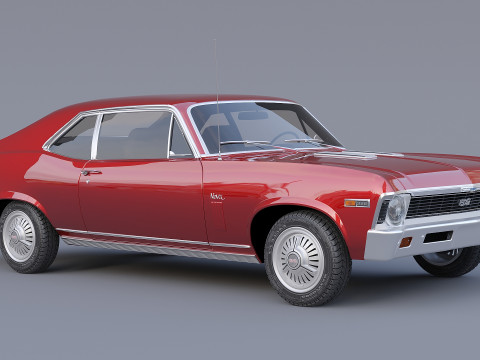 1969 Chevrolet Nova SS 396 3D Model