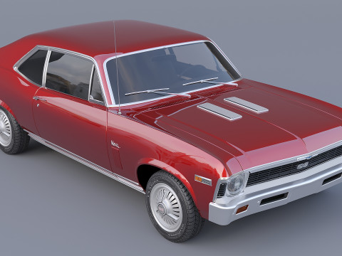 1969 Chevrolet Nova SS 396 3D Model