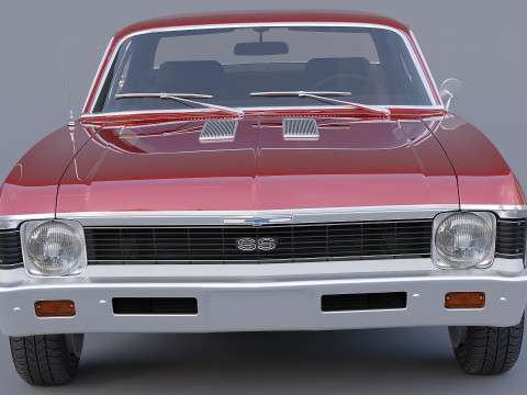 1969 Chevrolet Nova SS 396 3D Model