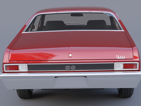 1969 Chevrolet Nova SS 396 3D Model