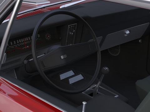 1969 Chevrolet Nova SS 396 3D Model