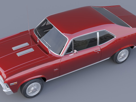 1969 Chevrolet Nova SS 396 3D Model