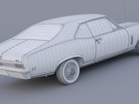 1969 Chevrolet Nova SS 396 3D Model