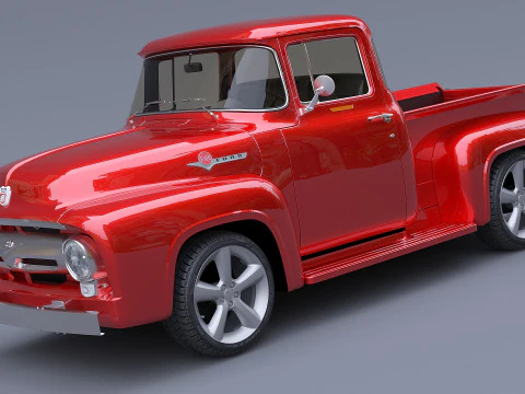 1956 F100 3D Model