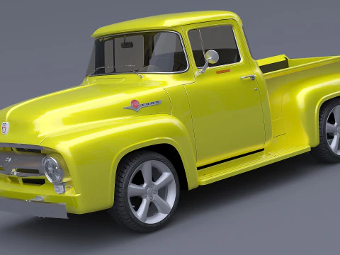 1956 F100 3D Model