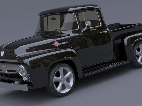 1956 F100 3D Model