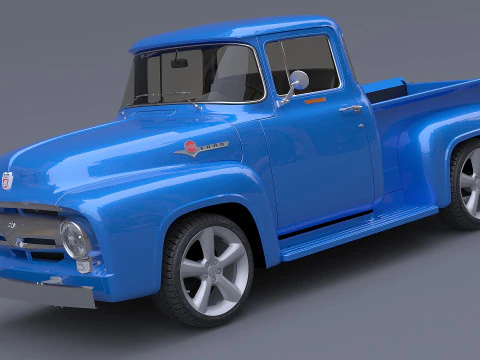 1956 F100 3D Model