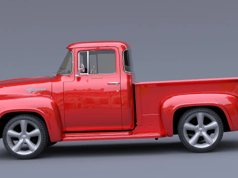 1956 F100 3D Model