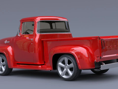 1956 F100 3D Model