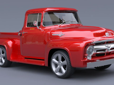 1956 F100 3D Model