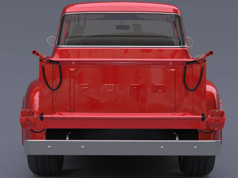 1956 F100 3D Model