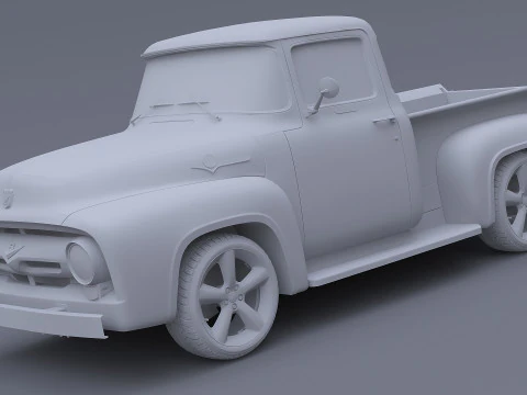 1956 F100 3D Model
