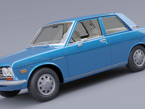 1970 Nissan Datsun 510 3D Model