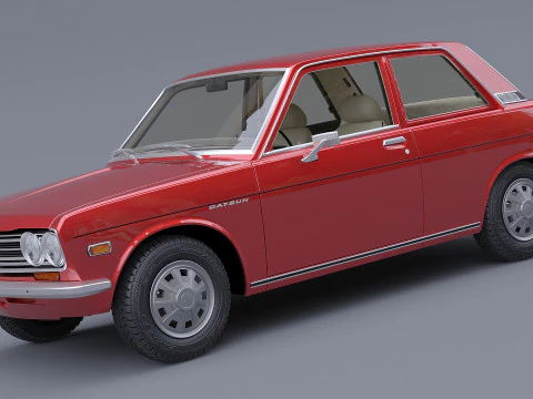 1970 Nissan Datsun 510 3D Model