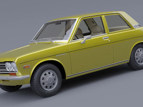 1970 Nissan Datsun 510 3D Model