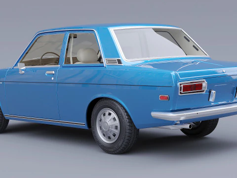 1970 Nissan Datsun 510 3D Model