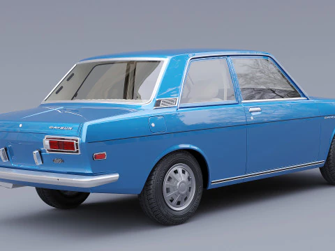 1970 Nissan Datsun 510 3D Model