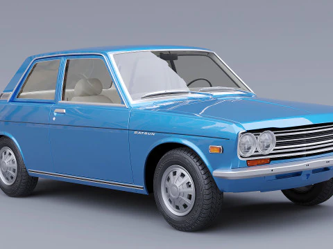 1970 Nissan Datsun 510 3D Model
