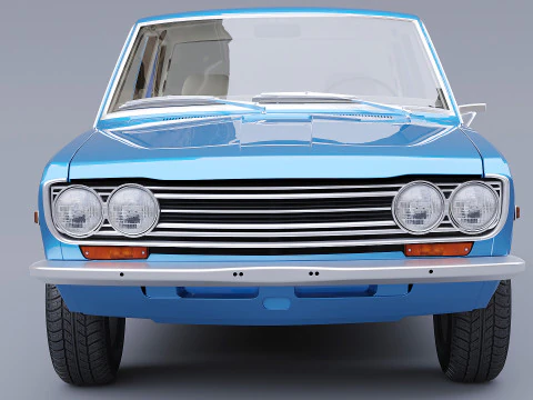 1970 Nissan Datsun 510 3D Model