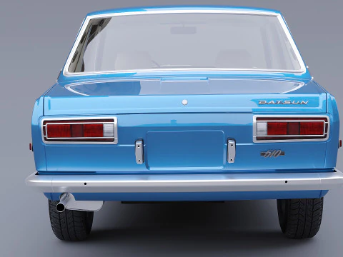 1970 Nissan Datsun 510 3D Model